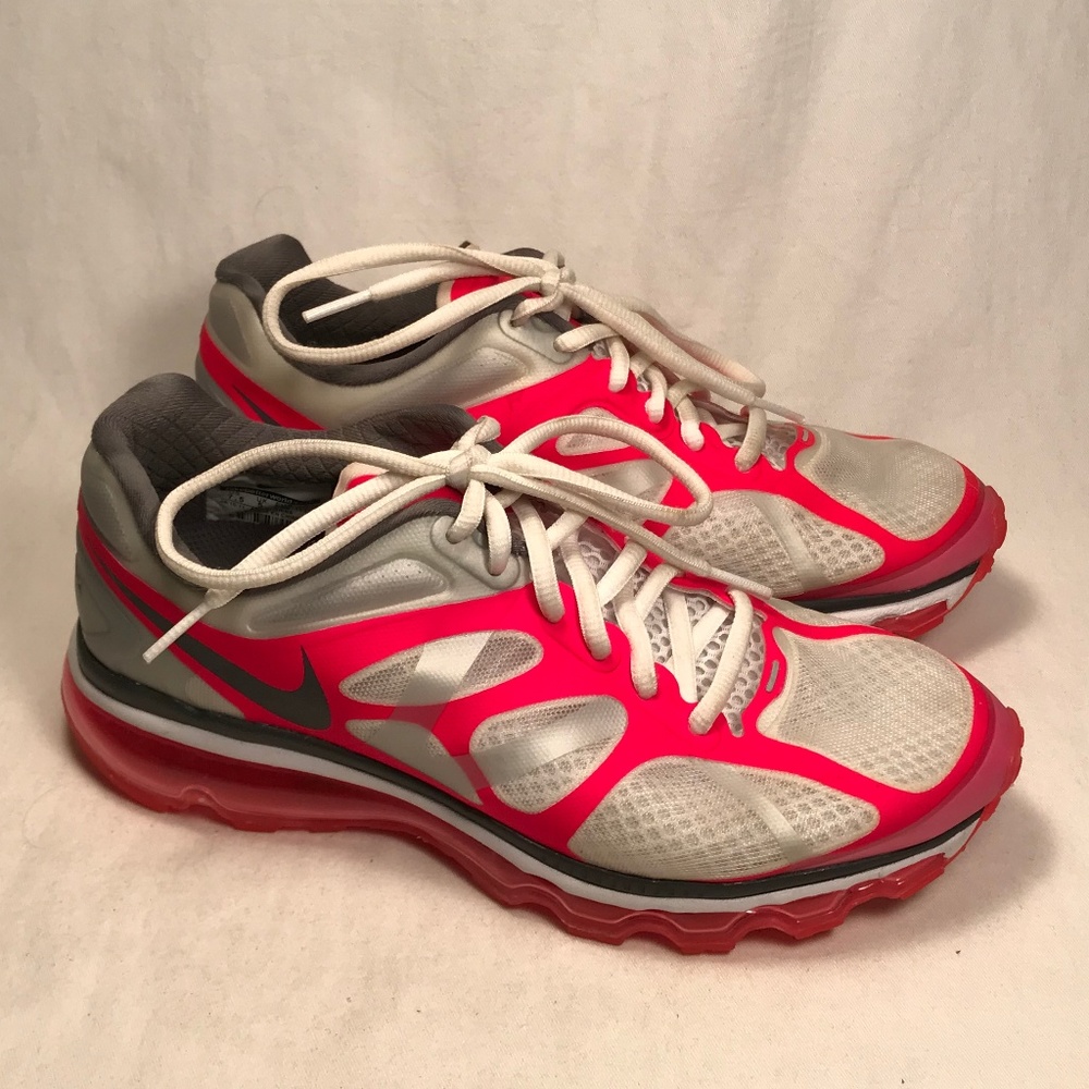 Nike Air Max 2012 Pink Athletic Shoes Women 7.5